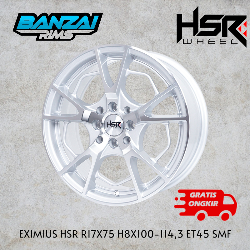 PROMO Velg Mobil R17 Untuk avanza grand livina xenia || Velg Mobil R17 Eximius HSR 4Pcs Free ongkir