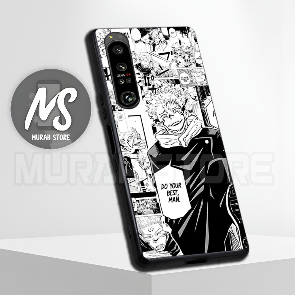 MS45/ Softcase Karet  SONY XPERIA 1 MARK 2/ MARK 4/ XPERIA 5 MARK 3 / Motif Komik / Casing HP / Sili