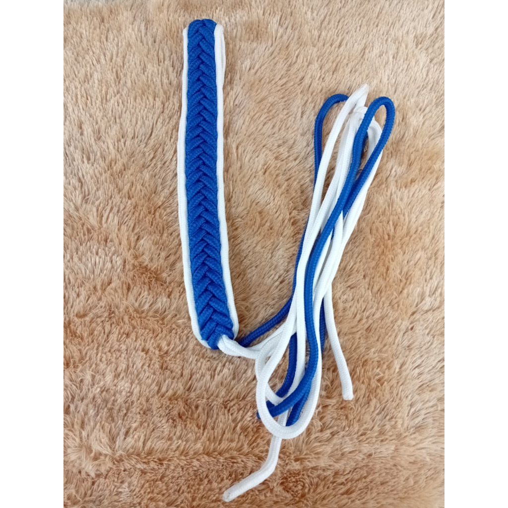 Tali kur komando biru putih talikur kawat komando