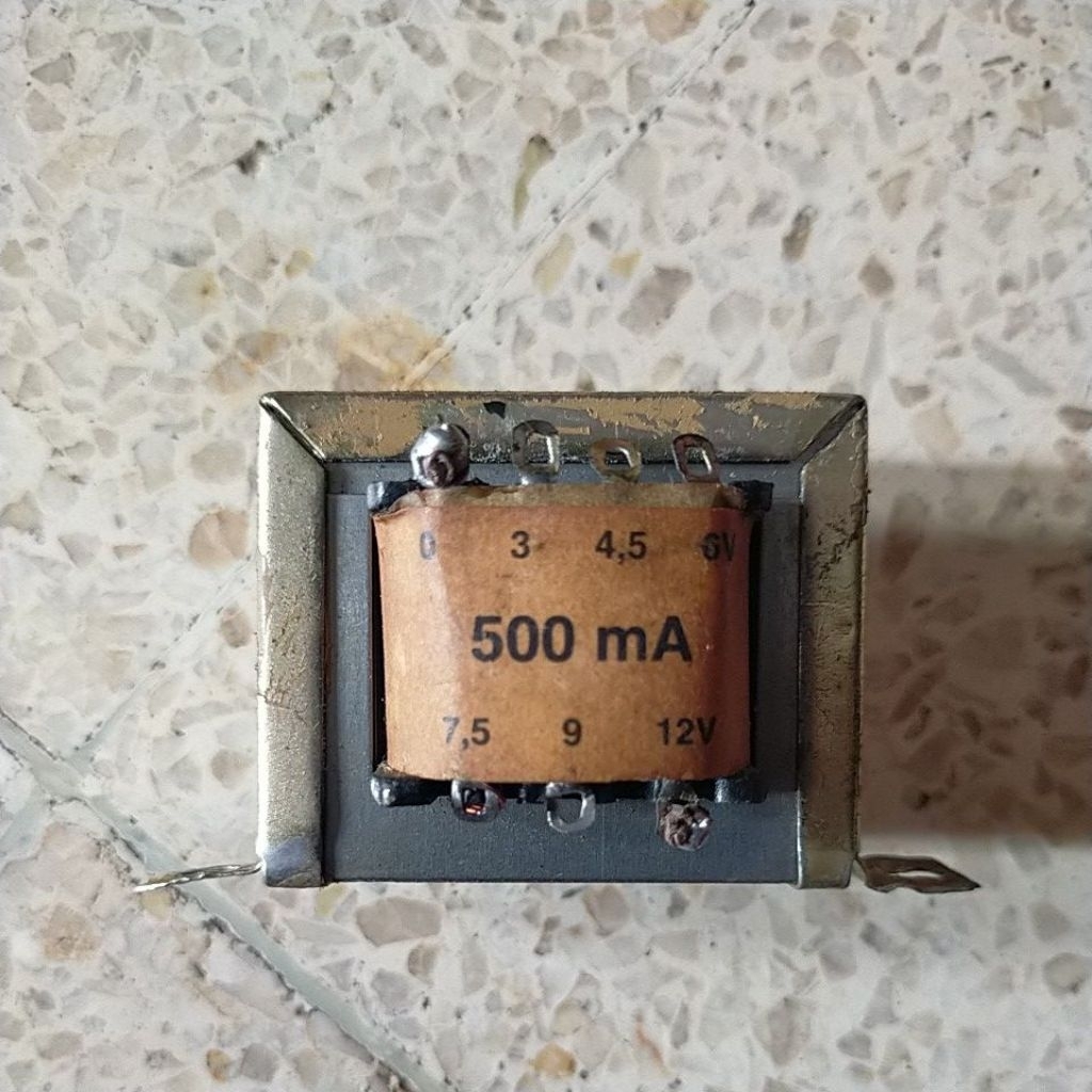 Trafo King 500 mA non CT 12v