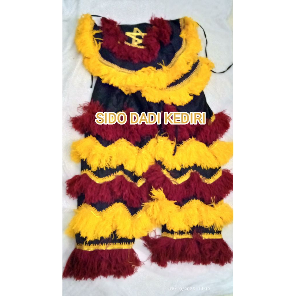 CELANA BARONGAN KAIN TEBAL 5 SAP CELANA BARONG EMBONG BINTANG JARANAN DEWASA