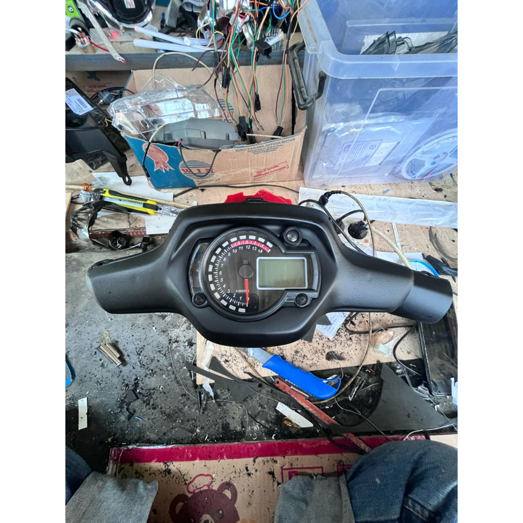 speedometer honda supra x110 custom koso rx2 n