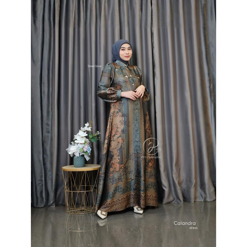 DYN CLOTHINGLINE CALANDRA DRESS /GAMIS PREMIUM SILK