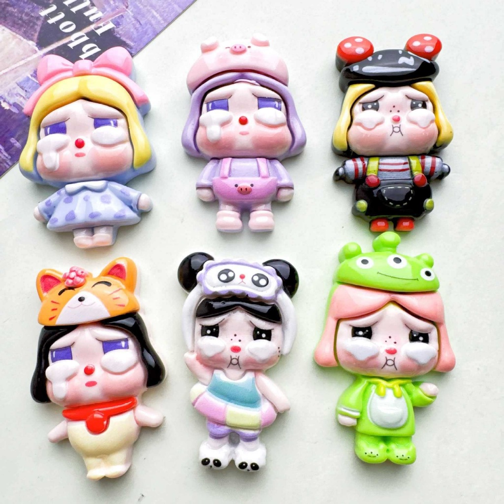 Pin Charm Aksesoris Hiasan Sandal Baim Pin Kancing Sendal Kodok Bahan Pvc