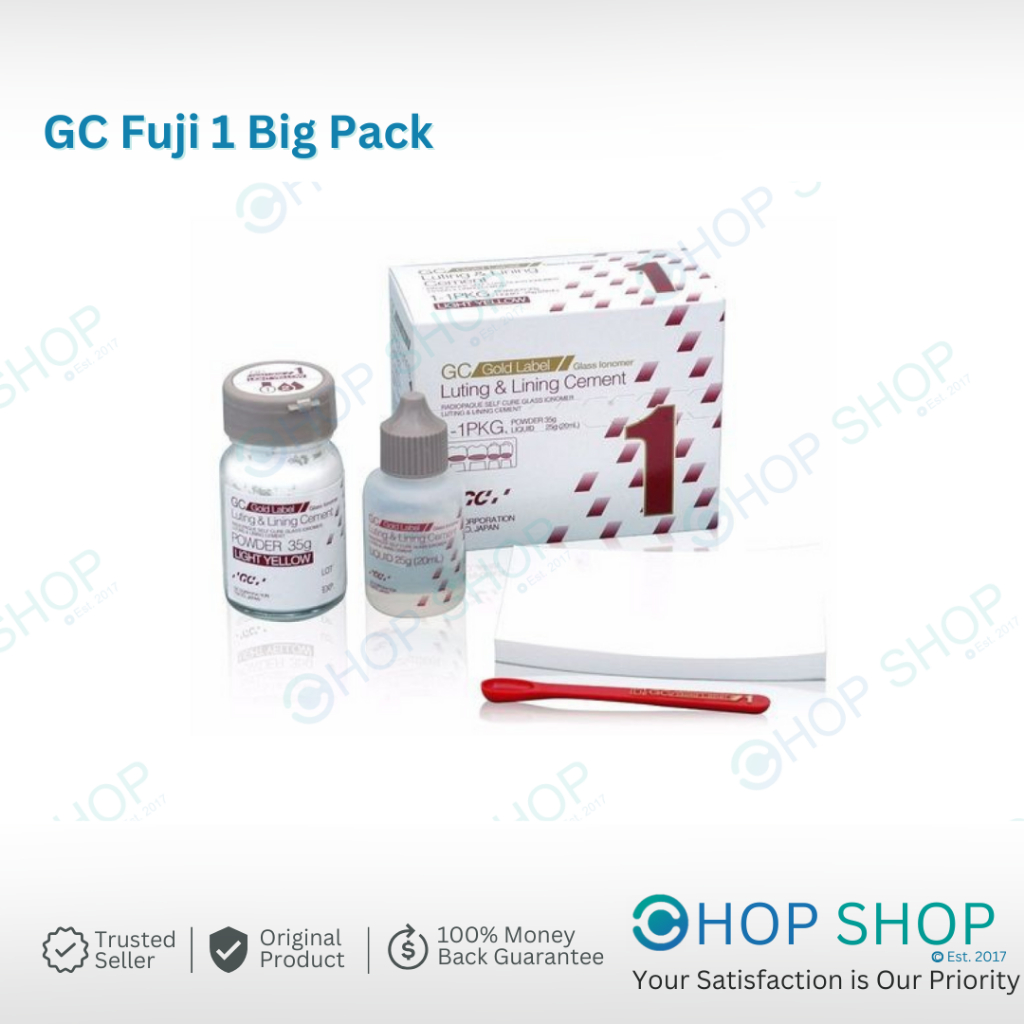 ORIGINAL GC GIC Cement Crown Fuji 1 I 1-1 35 gr/25 gr BIGPACK