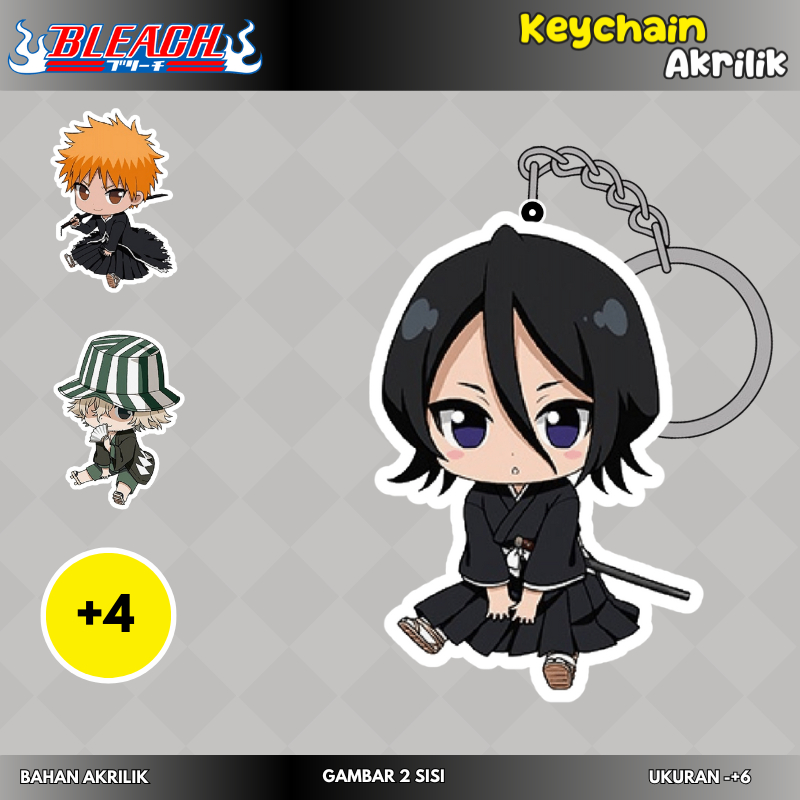 [Bleach] Gantungan kunci & strap handphone akrilik  karakter Hinamori anime Bleach
