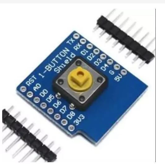 Wemos D1 Mini Button Shield