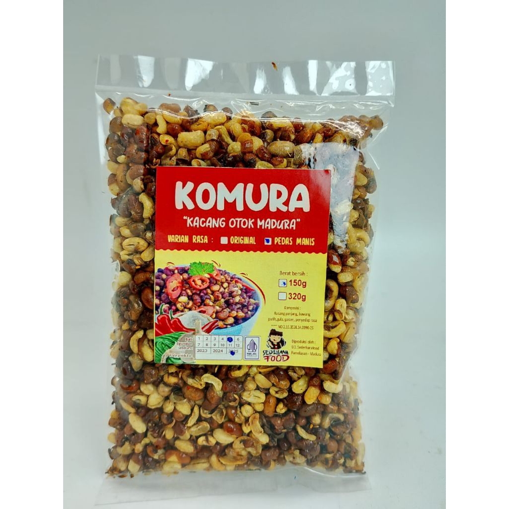 Otok Pedas Manis/ Kacang Otok Madura / Camilan Madura Otok pedas