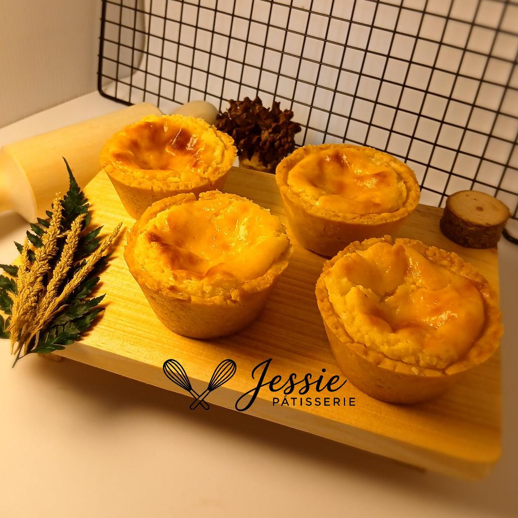 Hokkaido cheese tart hokkaido style cheese tart kue tart keju - Jessie Patisserie
