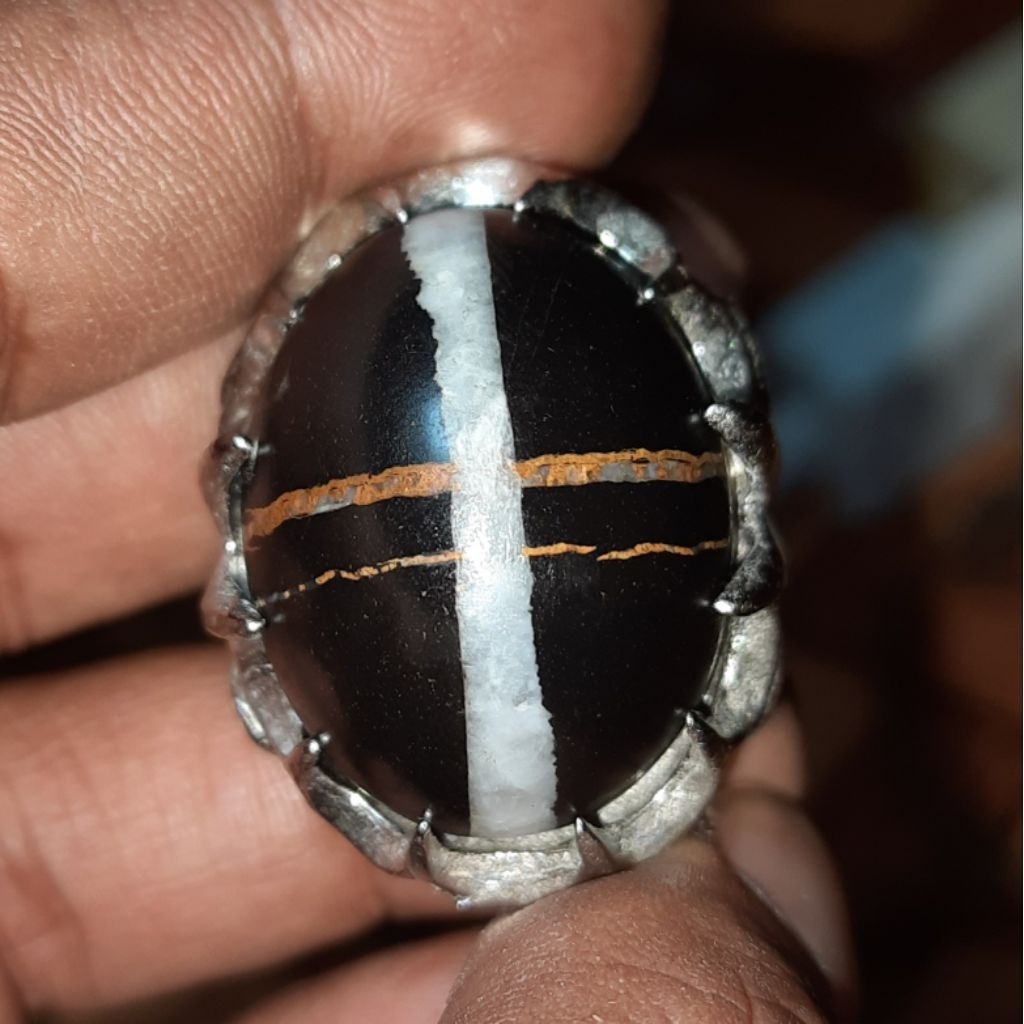 Batu akik jemal tapak jalak super