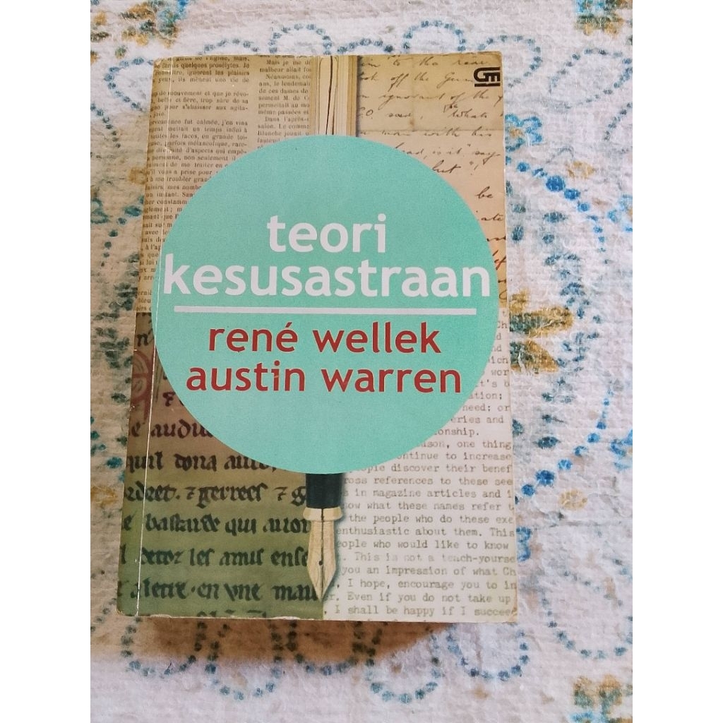 Buku Teori Kesusastraan