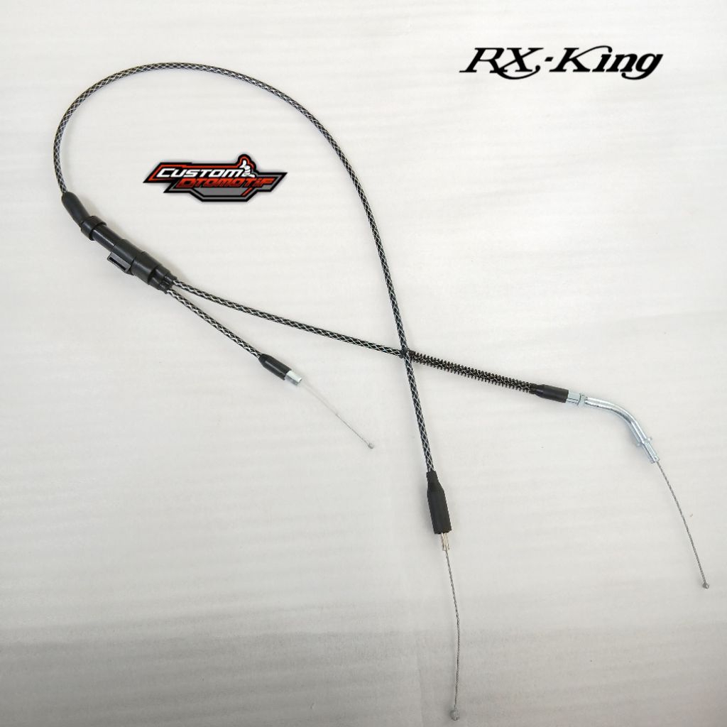 Kabel gas spontan RX KING kabel karbon cabang pnp RX king kabel gas saja