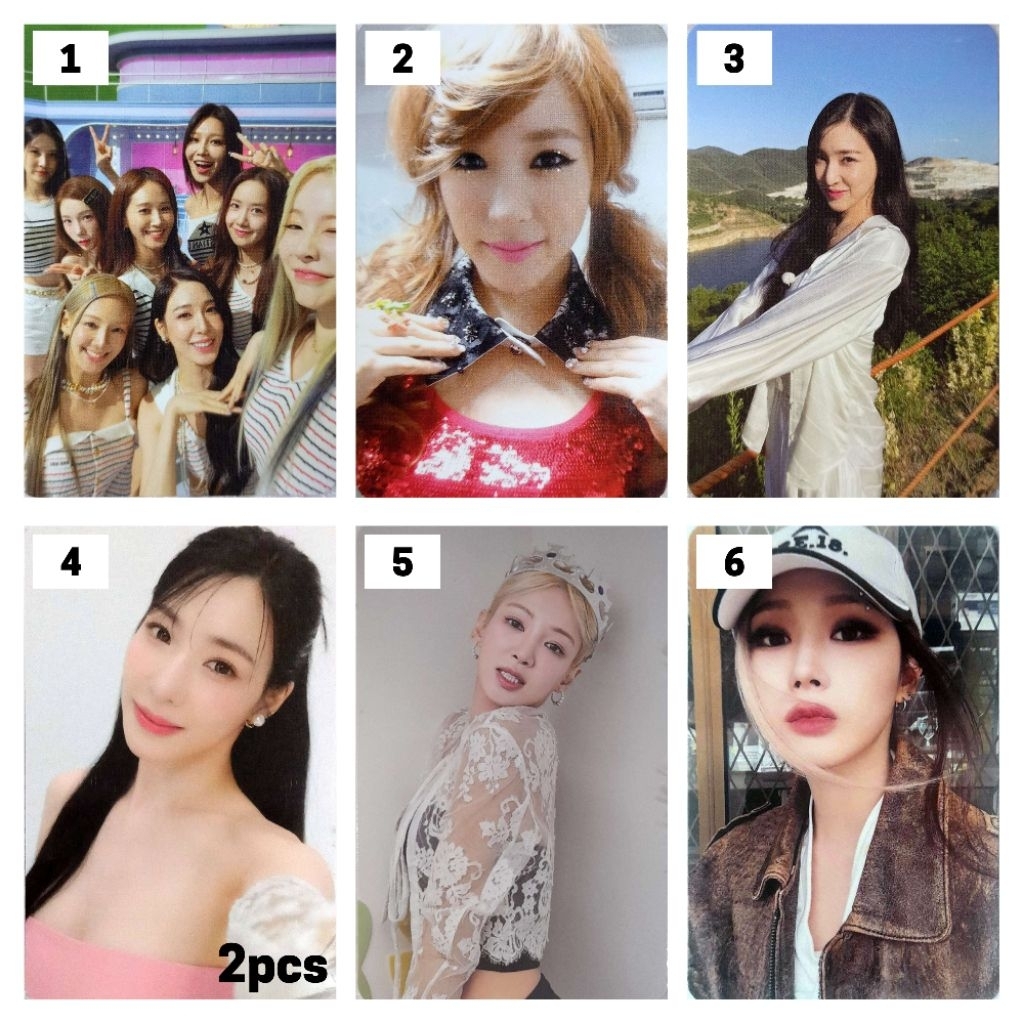 [READ DESC] Photocard SNSD Girls Generation Tiffany Hyoyeon Smtown Family Twinkle Forever 1 Deluxe d
