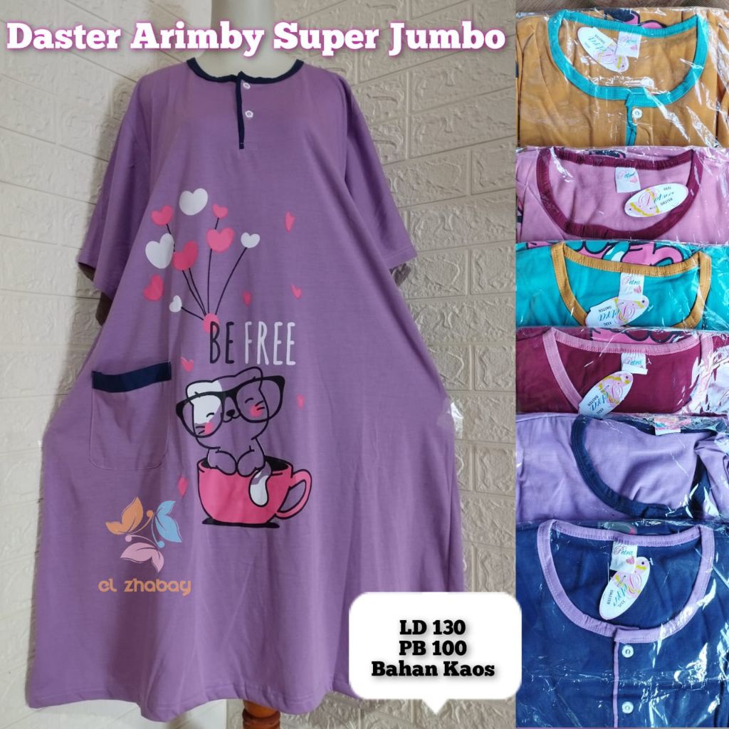 Daster Kaos Super Jumbo LD 130