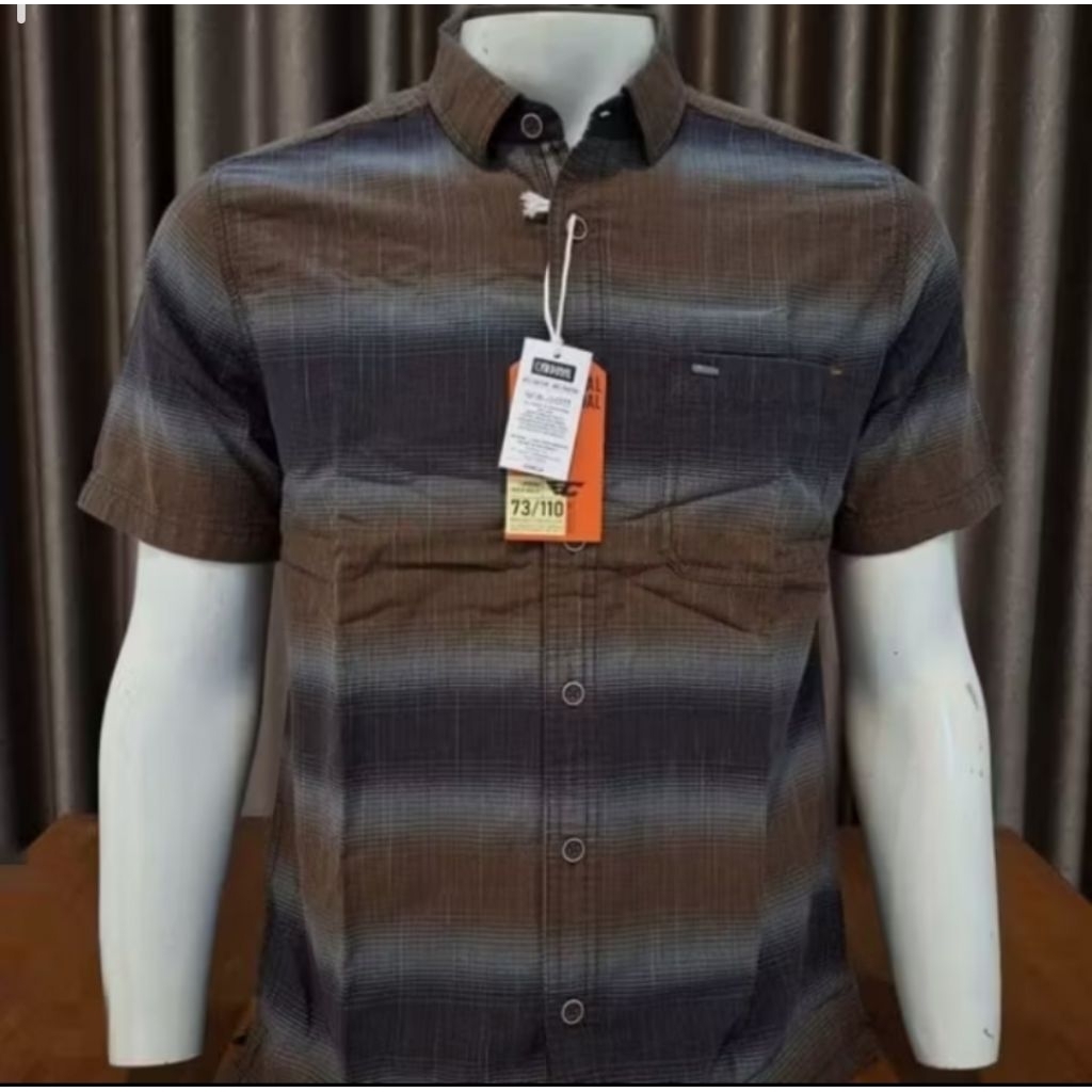 KEMEJA CARDINAL CASUAL PRIA LENGAN PENDEK ORIGINAL