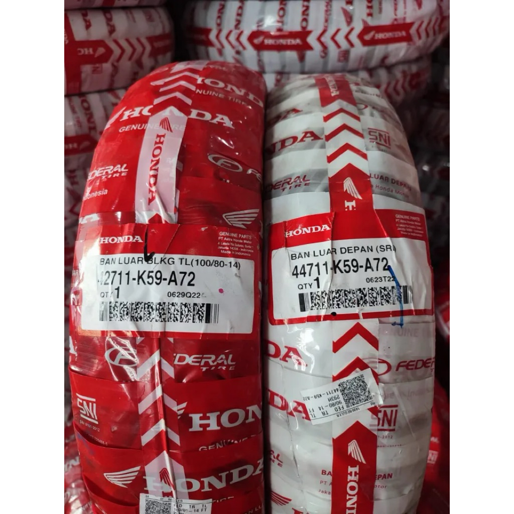 Ban luar K59 tubless