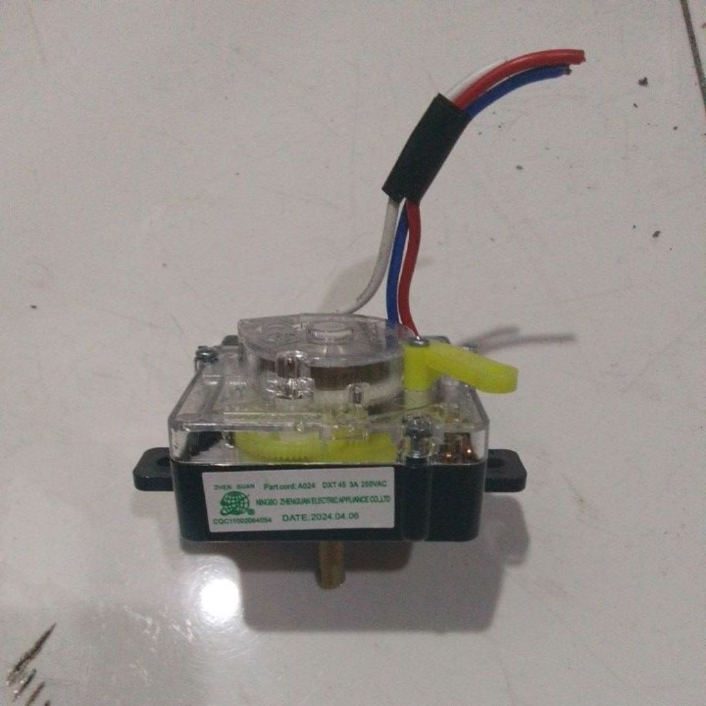 TIMER wash/TIMER pencuci ORI Sharp mesin cuci 2 tabung kabel 3