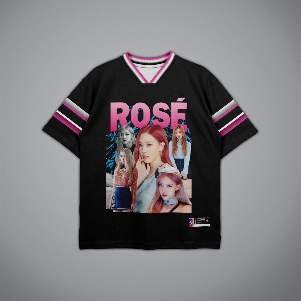 JERSEY ROSE BLACKPINK OVERSIZE // JERSEY OVERSIZE