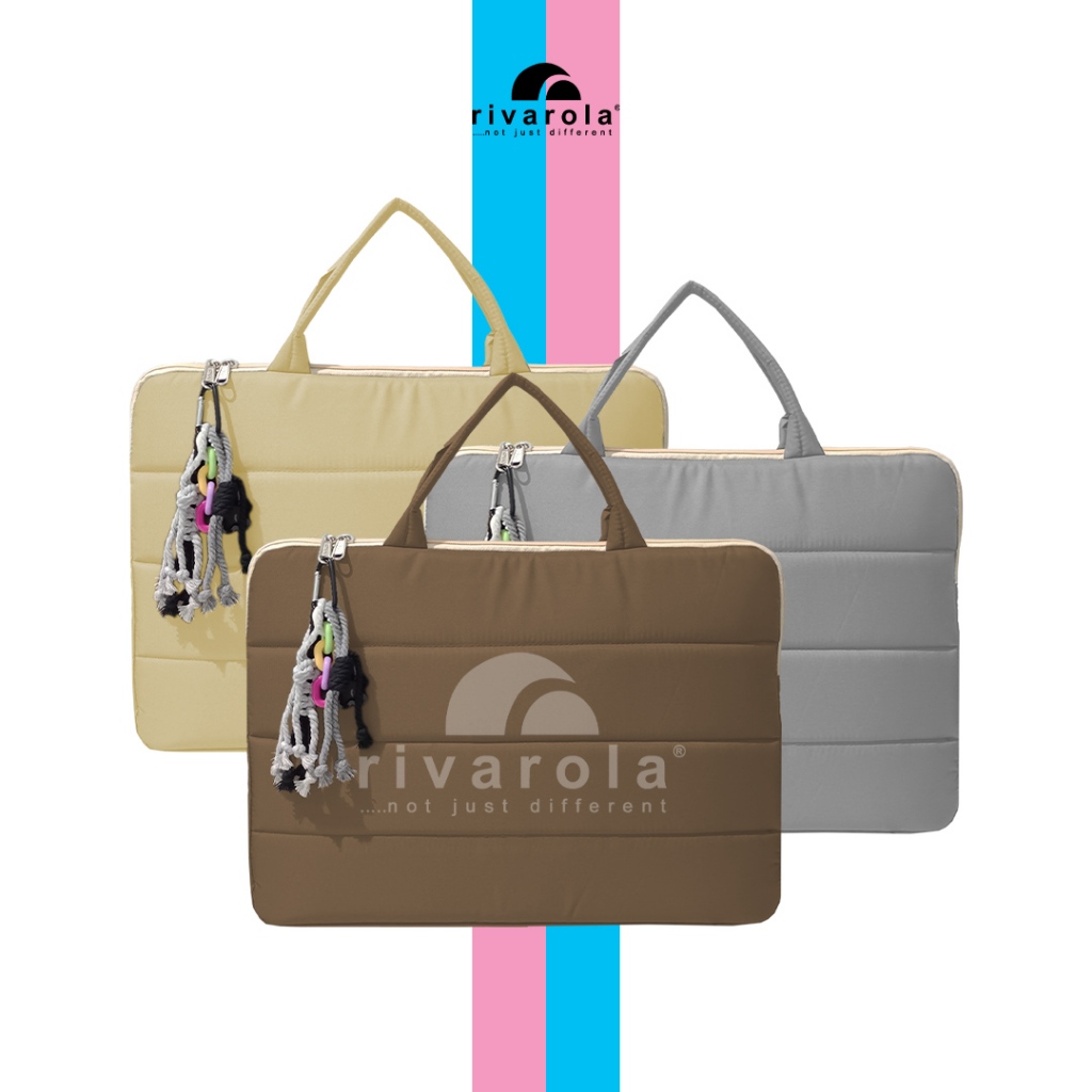 Case laptop puffy cute bag laptop pelindung laptop 14-15 inch