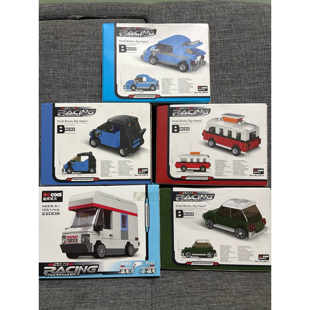 DeCool Mini Racing Bricks Pacemaker