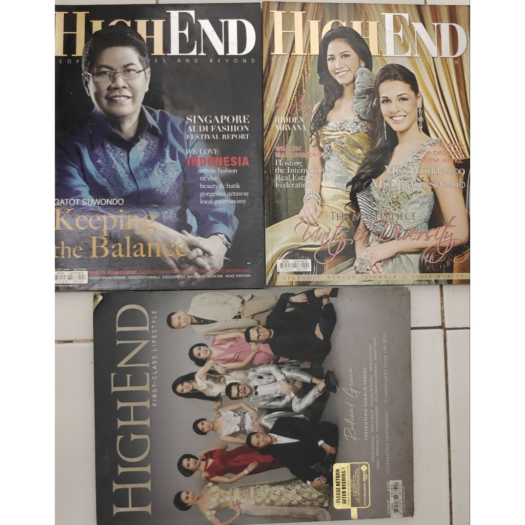 MAJALAH IMPORT HIGHEND BEKAS