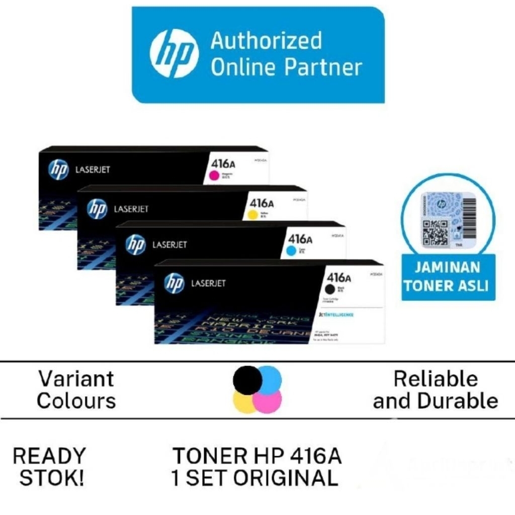 TONER HP 416A BLACK COLOUR ORIGINAL