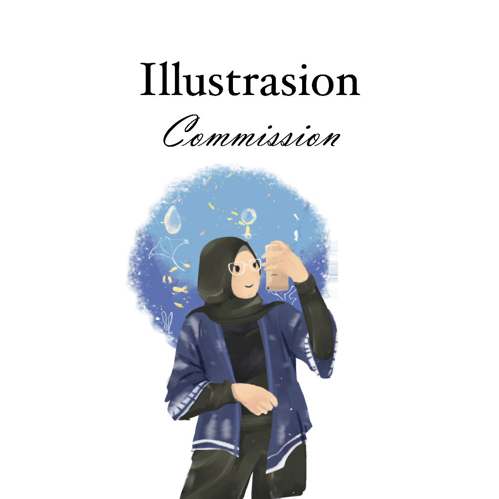 Illustration commission / art commission (tolong baca deskripsi)