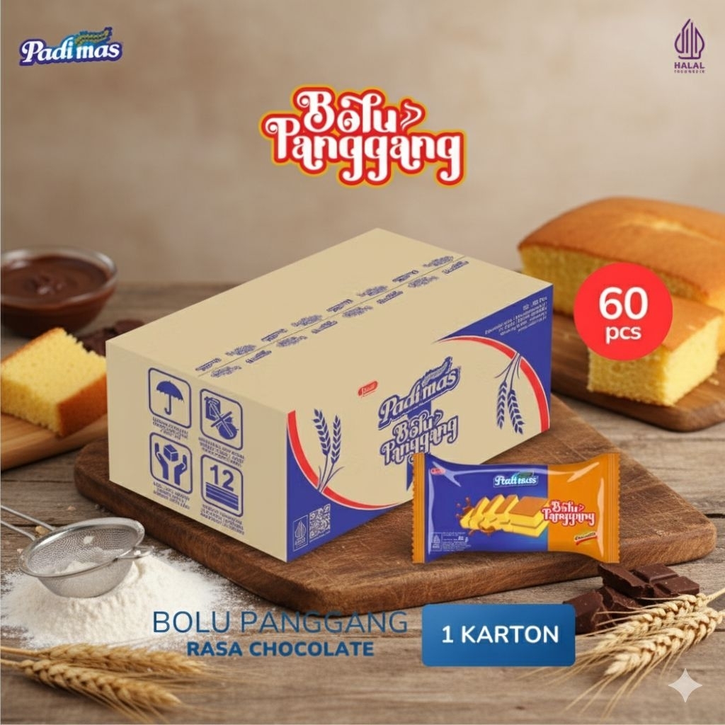 PADIMAS BOLU PANGGANG KUE LAPIS 1 DUS