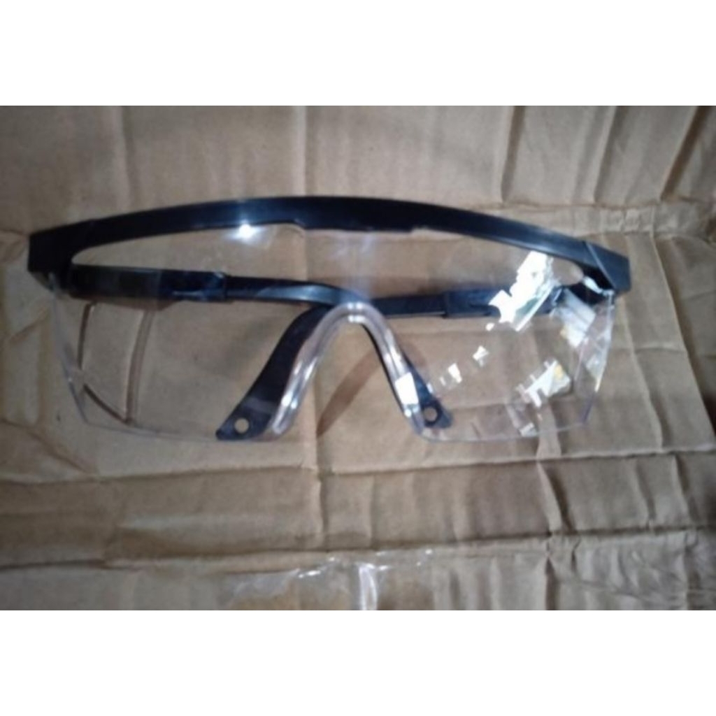 Kaca Mata Las/ bening transparan gerinda safety