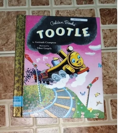 Buku anak Vintage Golden book Tootle