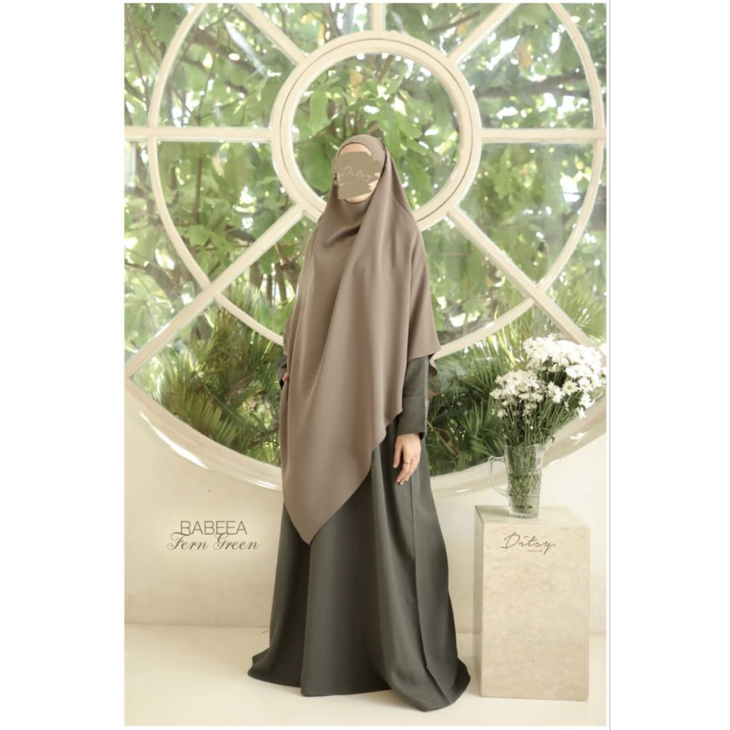 RABEEA DITSY MOSLEM PRELOVED/ABAYA DITSY PRELOVED