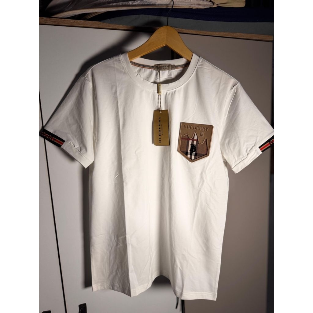 kaos burberry import premium