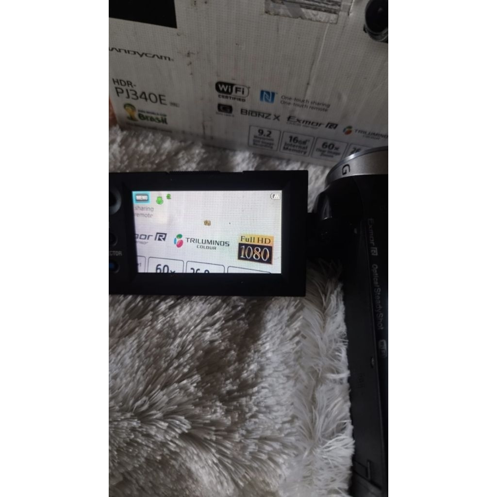 kamera video handycam Full HD sony PJ350