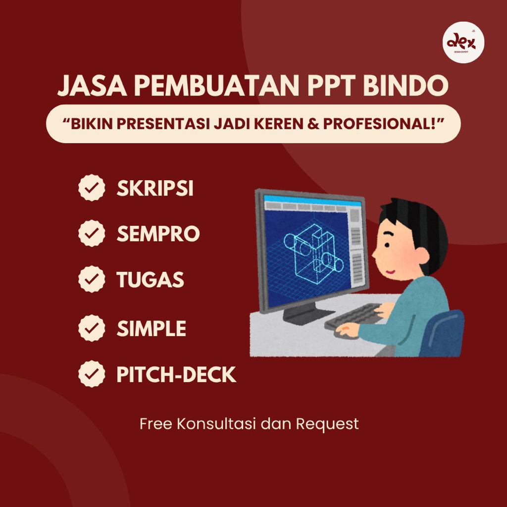 Jasa Pembuatan PPT Presentasi (Power Point) Express | PPT Tugas | PPT Sidang | PPT Sempro