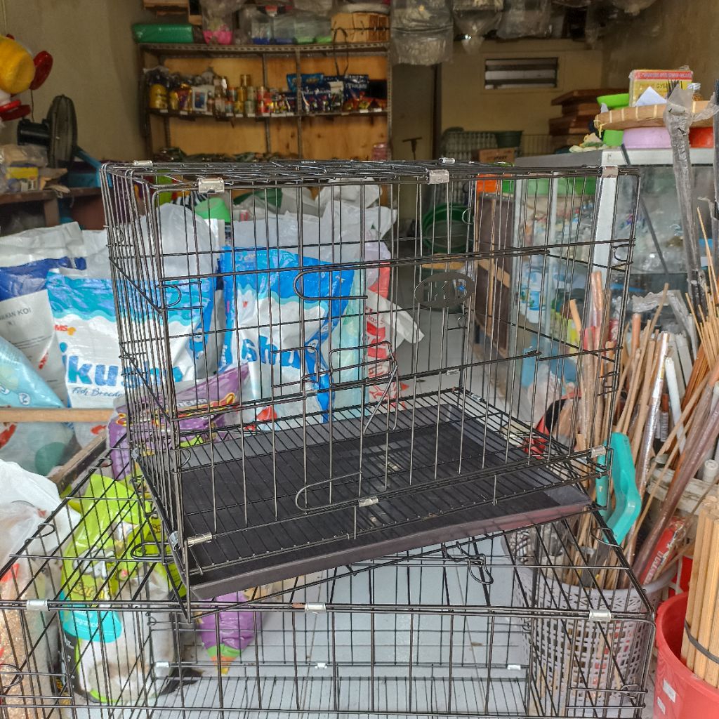 Kandang Anjing, Kucing, Kelinci, Monyet dll lipat