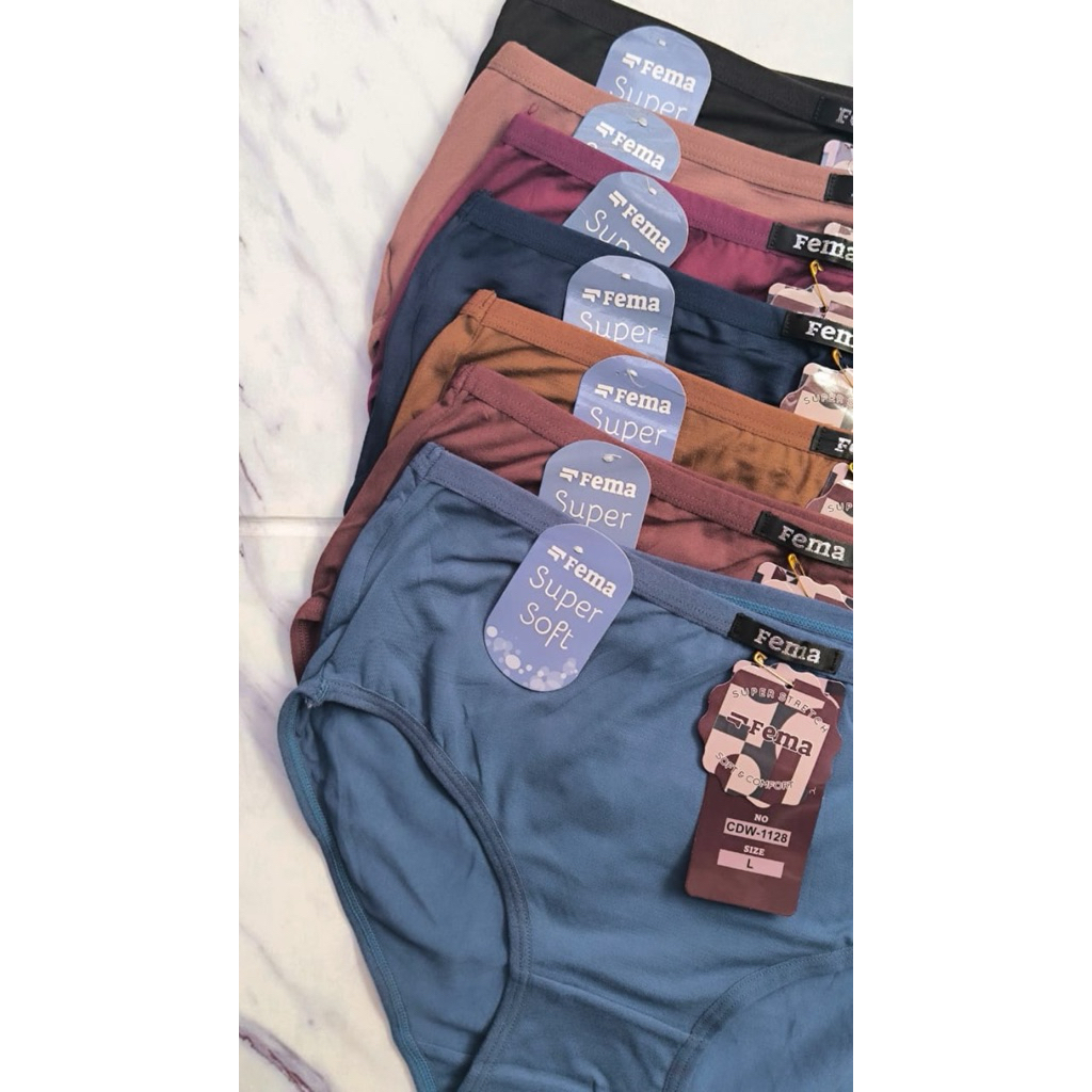 Celana Dalam Wanita FEMA 1128 Celana FEMA Polos Celana Dalam Polos
