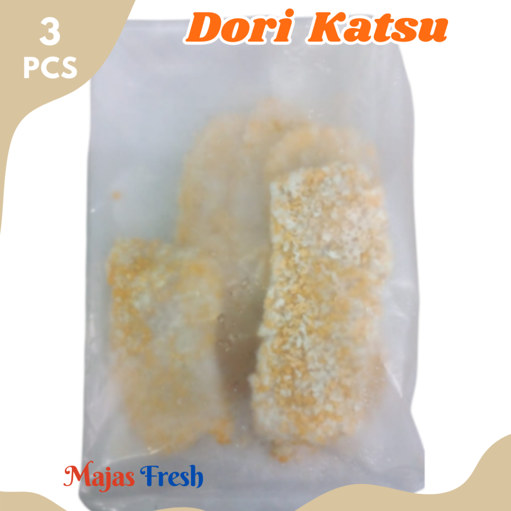 DORI Katsu - Katsu Ikan Dori Premium | Isi 3 Pcs [ Harga Per BKS ]