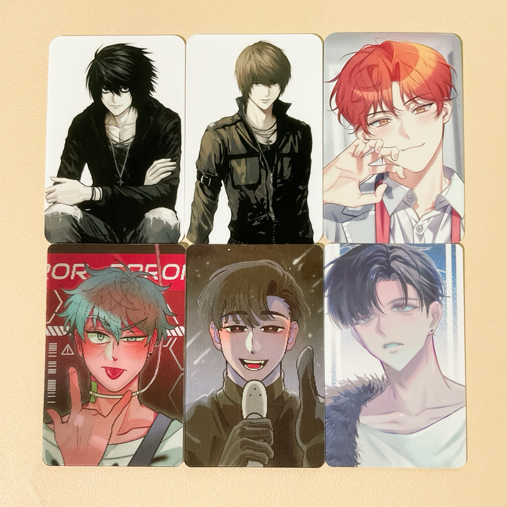 Sticker/Postcard/PC Haikyuu, Checkmate, Passion, Jujutsu Kaisen, Alien Stage/ALNST, Kimetsu, Oneging