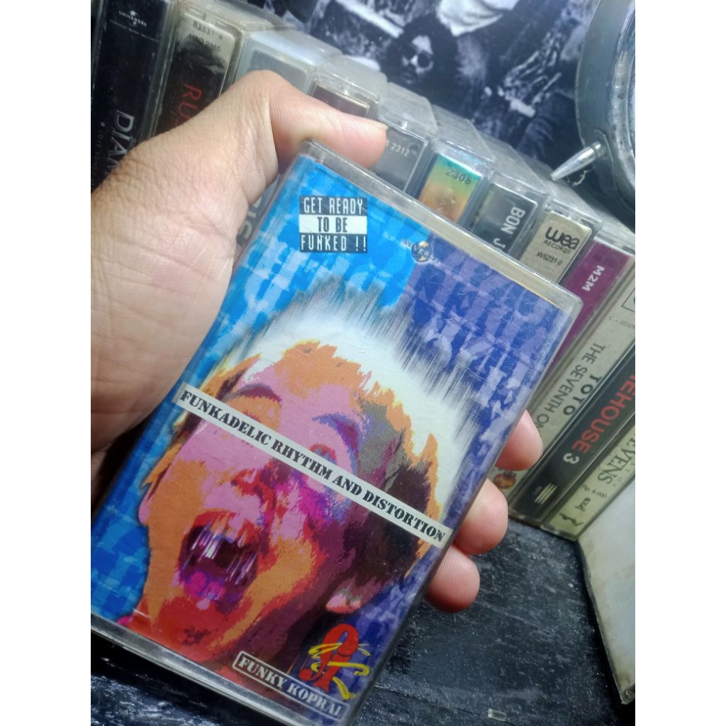 Kaset Funky kopral - FUNKADELIC RHYTHM AND DISTORTION