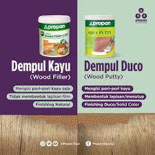 PROPAN IMPRA AQUA WOOD FILLER dempul kayu