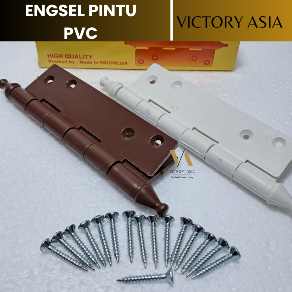 GROSIR ENGSEL PVC PINTU KAMAR MANDI TEBAL / ENGSEL PVC MURAH