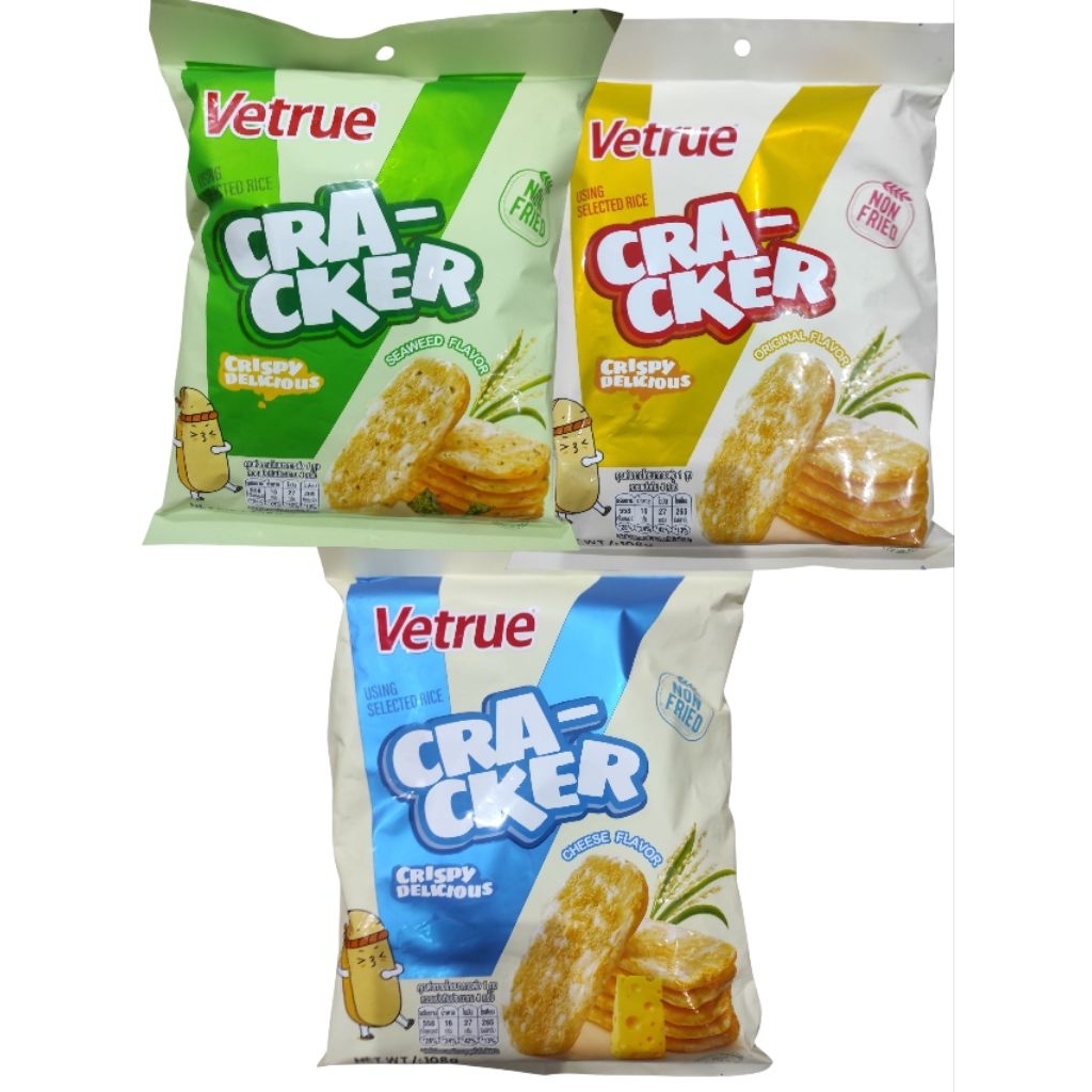 Vetrue rice crackers krekers beras import halal