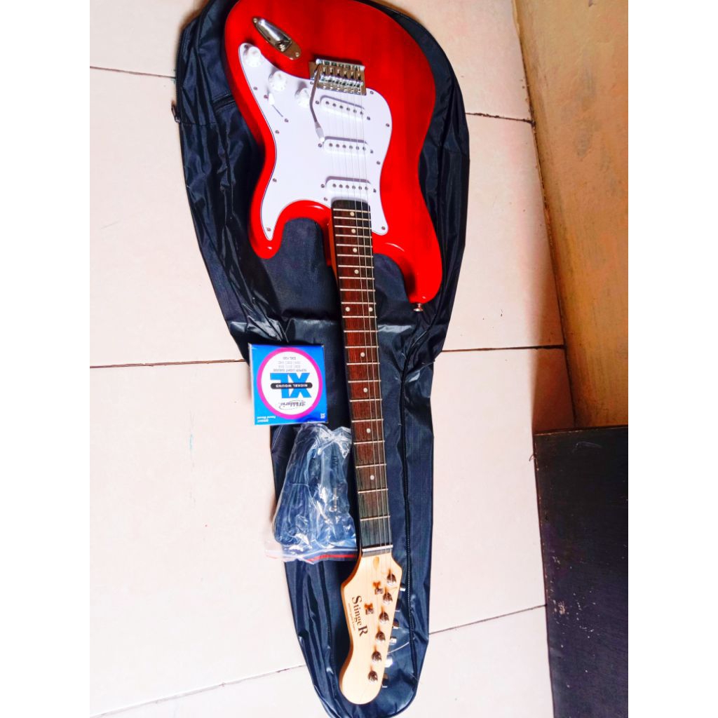 gitar listrik oryginal stinger oryginal buatan pt cort