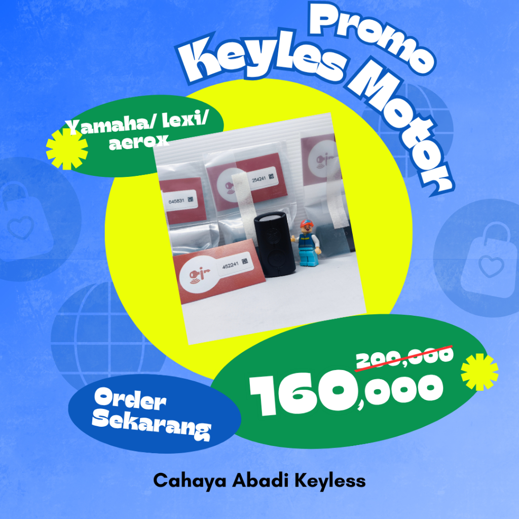 Remot  Keyless Yamaha/AEROX/Lexi