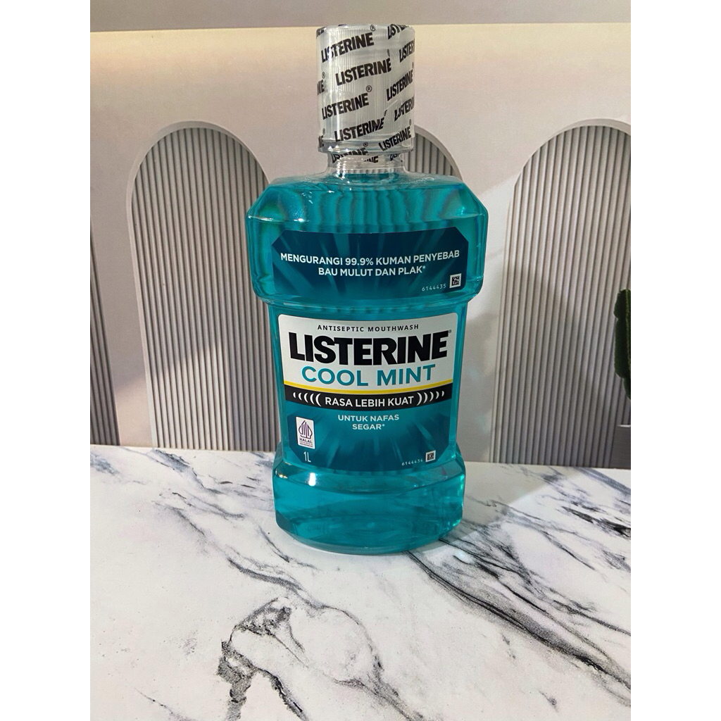 Listerine 1 Liter | Obat Kumur Listerine | Antiseptik Mulut | Mouthwash Listerine | Listerine Cool M