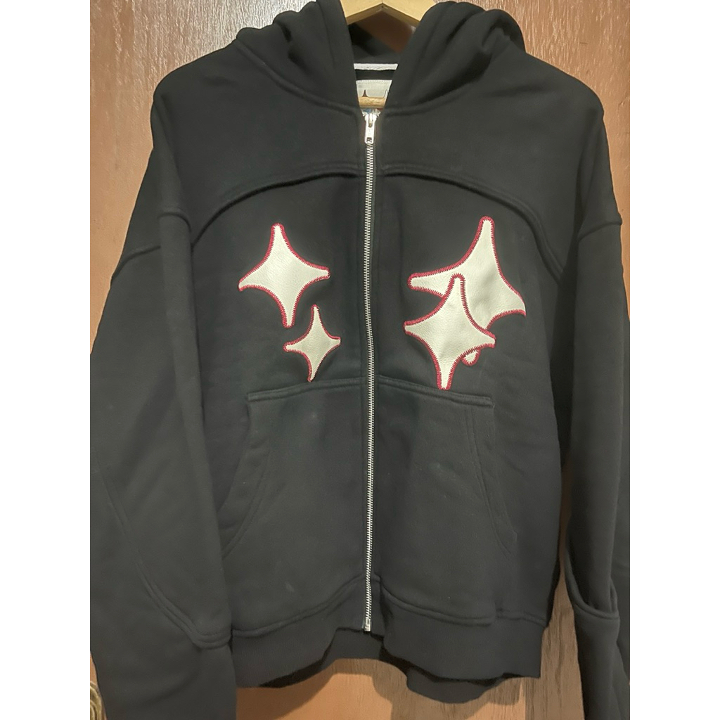 Dust La Stella DLS Zip Hoodie Black