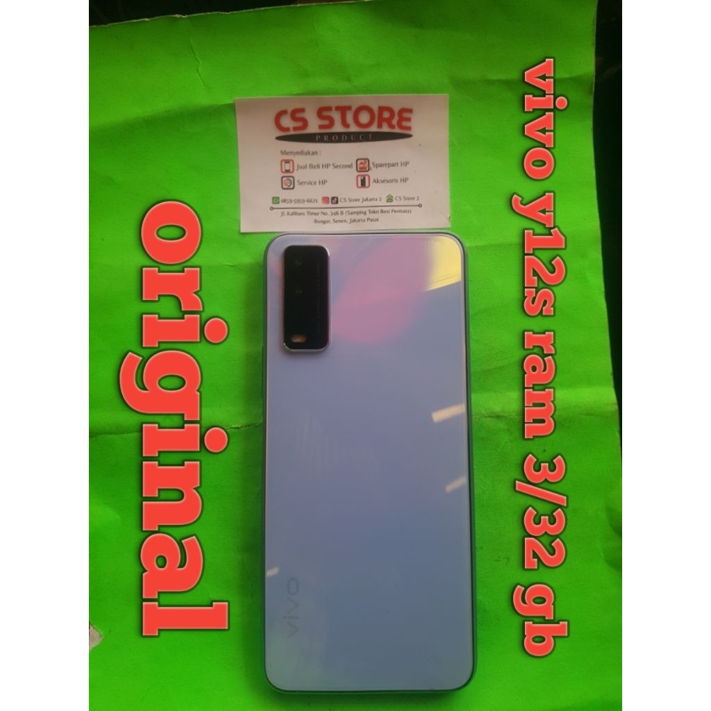 vivo y12s ram 3/32 original resmi