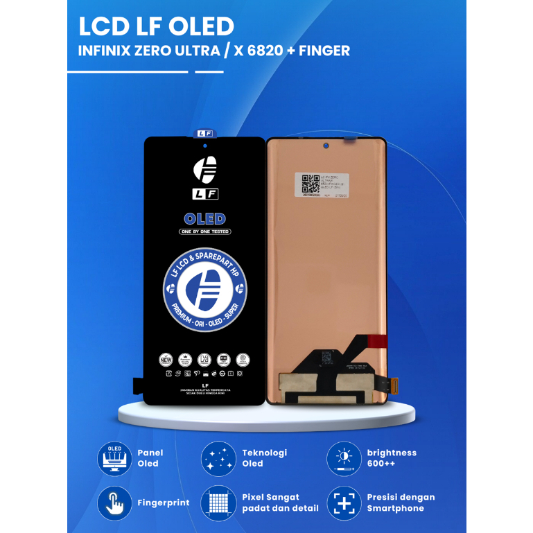 LF - LCD Infinix Zero Ultra X6820 / OLED + FINGERPRINT Fullset Touchscreen