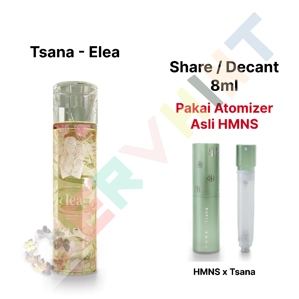 [Decant Parfum] HMNS x Tsana - Elea Fragrance Mist | Fresh Clean | Unisex | Atomizer