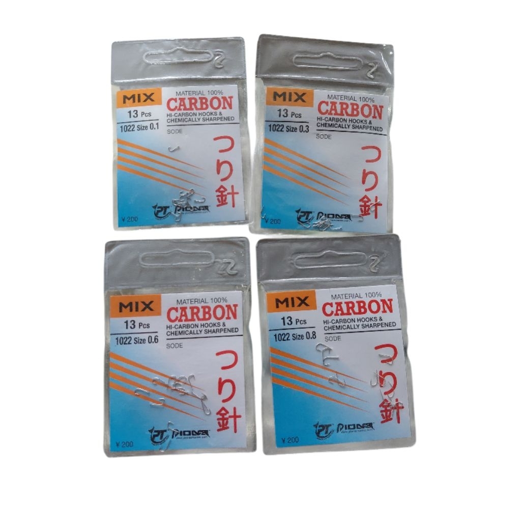 Kail carbon mix 1022 sode || putih || gepeng